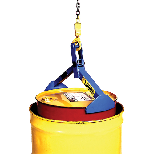 Drum & Overpack Lifter, 55 -85 US gal. (45 -70 Imperial Gal.), 1000 lbs./454 kg Cap. We Share Industrial Supply