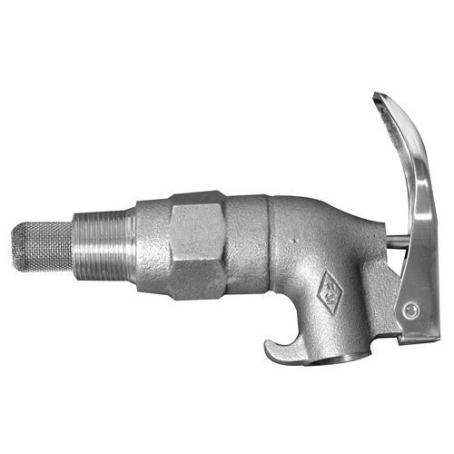 Soupape de baril en zinc avec pare-flamme, Alliage de zinc, entr&eacute;e NPT 3/4" We Share Industrial Supply