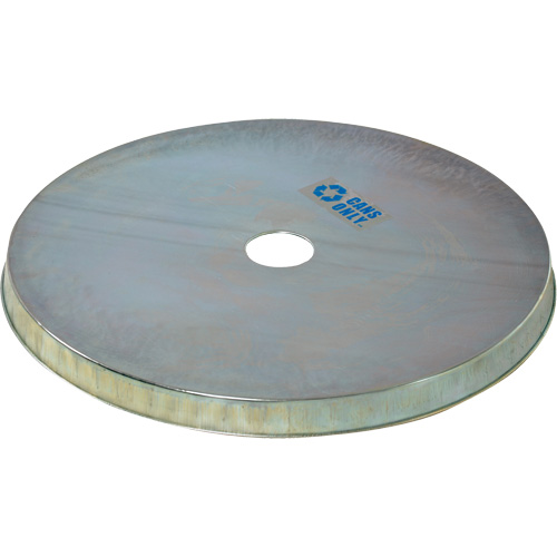 Galvanized Steel Drum Cover with Can Opening We Share Industrial Supply