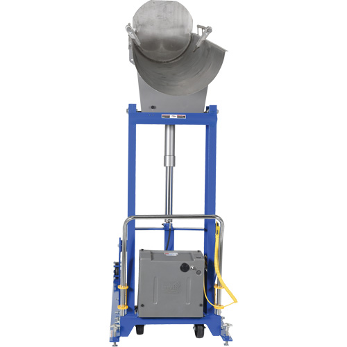 Portable Hydraulic Drum Dumper, For 30 - 55 US Gal. (25 - 45.8 Imperial Gal.) We Share Industrial Supply