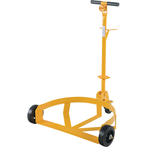 Chariot &agrave; profil bas pour barils, Fabriqu&eacute; en Acier, 30 - 55 gal. US (25 - 45,8 gal. imp.) We Share Industrial Supply