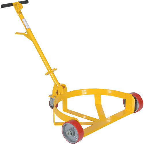 Lo-Profile Drum Caddy, Steel Construction, 30 US Gal. (24.9 Imperial Gal.)/5 US Gal. (4.1 Imperial Gal.)/55 US Gal. (45.8 Imperial Gal.) We Share Industrial Supply