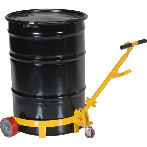 Lo-Profile Drum Caddy, Steel Construction, 30 US Gal. (24.9 Imperial Gal.)/5 US Gal. (4.1 Imperial Gal.)/55 US Gal. (45.8 Imperial Gal.) We Share Industrial Supply