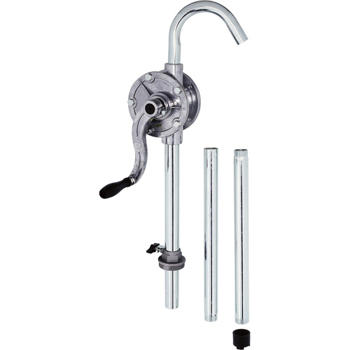 Rotary Drum Pump, Aluminum, Fits 5-55 Gal., 9.5 oz./Stroke We Share Industrial Supply
