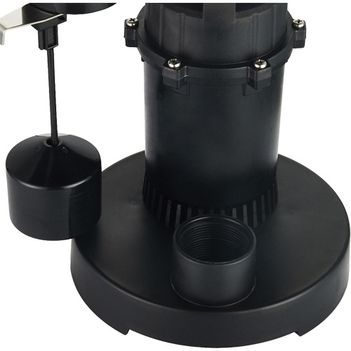 Thermoplastic Submersible Sump Pump, 2560 GPH, 115 V, 4.6 A, 1/3 HP We Share Industrial Supply