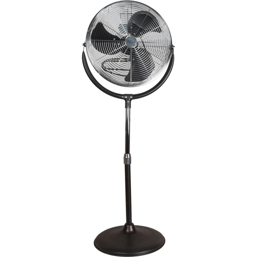 Ventilateur sur pi&eacute;destal haute vitesse, Commercial, 3 Vitesses, Diam&egrave;tre de 20" We Share Industrial Supply