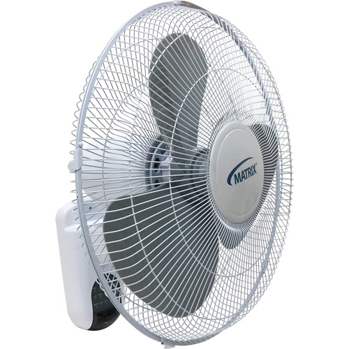 Ventilateur mural oscillant, Commercial, 3 vitesses, Diam&egrave;tre de 16" We Share Industrial Supply