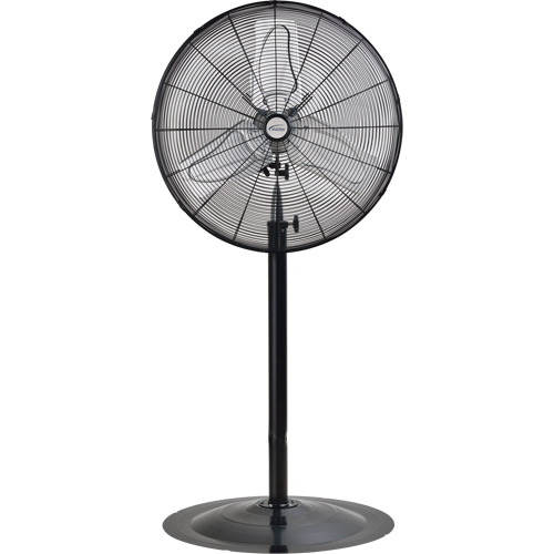 Ventilateur non oscillant sur socle, Robuste, 2 Vitesses, Diam&egrave;tre de 24" We Share Industrial Supply