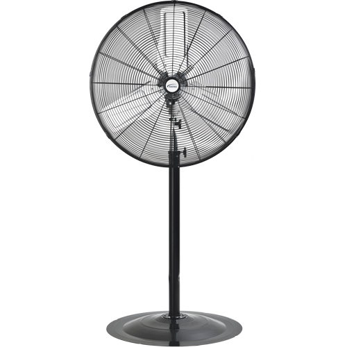 Oscillating Pedestal Fan, Heavy-Duty, 2 Speed, 30" Diameter We Share Industrial Supply