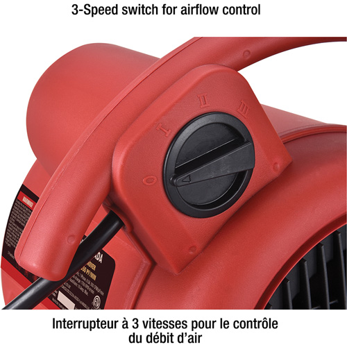 Air Mover, 550 CFM We Share Industrial Supply