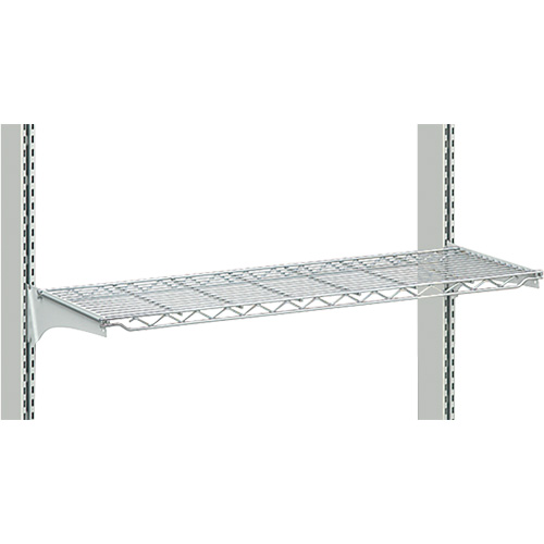 Postes de travail modulaires ergonomiques - Tablettes en fil m&eacute;tallique We Share Industrial Supply