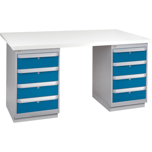 &eacute;tabli pr&eacute;conçu, 72" la x 30" p x 34" h, Capacit&eacute; 2500 lb We Share Industrial Supply