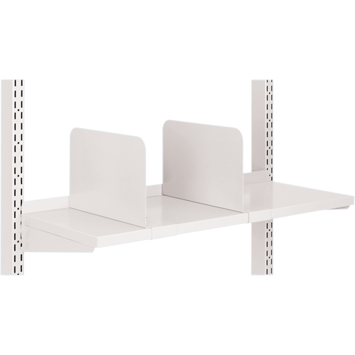 Postes de travail modulaires ergonomiques - Diviseurs pour tablettes en acier We Share Industrial Supply