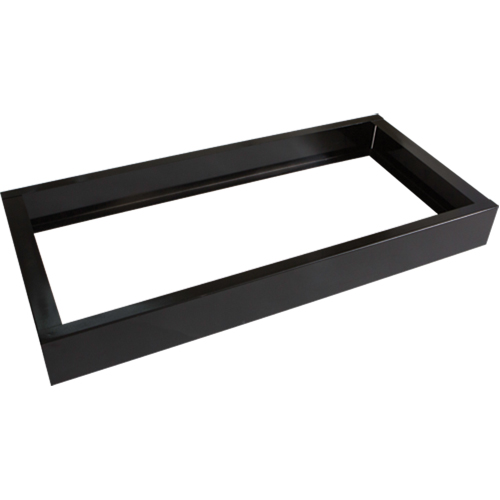 Base encastr&eacute;e pour casiers robustes enti&egrave;rement soud&eacute;e Concorde, 3 Blocs, 4" lo x 36" la x 17" p, Noir, Acier We Share Industrial Supply