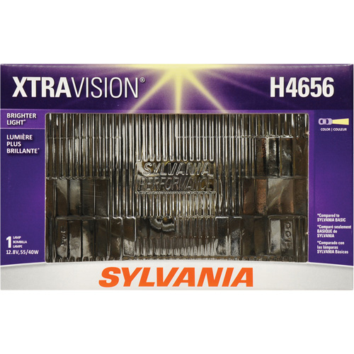 Phare automobile scell&eacute; XtraVision H4656, Halog&egrave;ne, 35 W/55 W, Blanc cass&eacute; We Share Industrial Supply