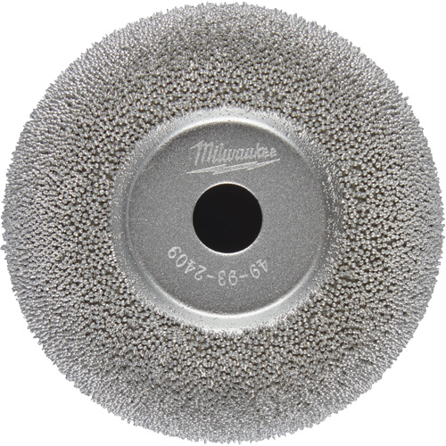 Meule &agrave; polir &agrave; contour &eacute;vas&eacute; 2-1/2" pour ponceuse pour pneus &agrave; basse vitesse M12 Fuel We Share Industrial Supply