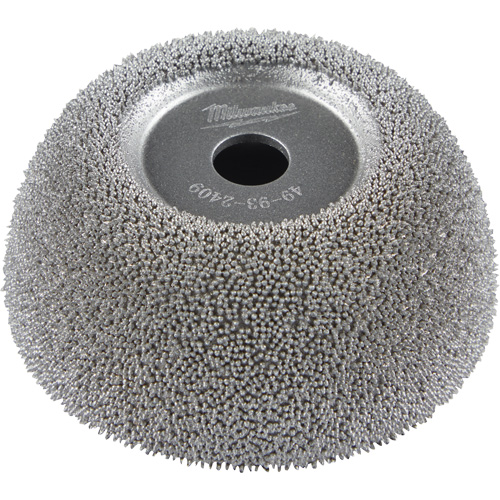 Meule &agrave; polir &agrave; contour &eacute;vas&eacute; 2-1/2" pour ponceuse pour pneus &agrave; basse vitesse M12 Fuel We Share Industrial Supply