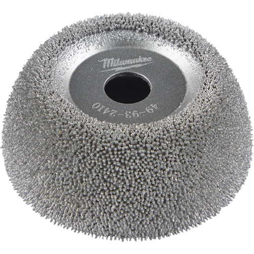 Meule &agrave; polir &agrave; contour &eacute;vas&eacute; 2" pour ponceuse pour pneus &agrave; basse vitesse M12 Fuel We Share Industrial Supply