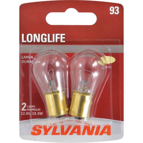 Mini ampoule automobile longue dur&eacute;e mod&egrave;le 93, Incandescente, 13,3 W We Share Industrial Supply