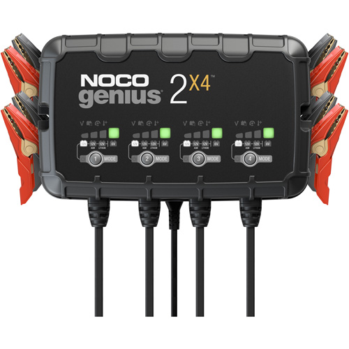 Chargeur de batterie 4 sorties de 8 A Genius 2X4 We Share Industrial Supply