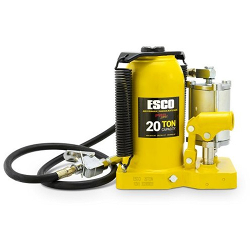 Cric-bouteille de s&eacute;rie Pro, 20 tonne(s), Air comprim&eacute;/hydraulique, 20" Hauteur &eacute;lev&eacute;e We Share Industrial Supply