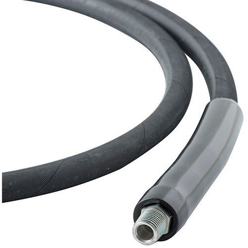 Tuyau, Hydraulique, Caoutchouc, 1/4" dia. x 10', 10 000 PSI, 3/8 NPT We Share Industrial Supply