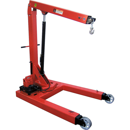 Electro Hydraulic Floor Crane, 6613.87 lbs. (3 tons) Capacity We Share Industrial Supply