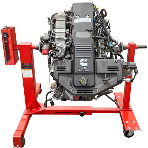 75:1 Gear-Driven Engine Stand, 1 tons Capacity, 42" H We Share Industrial Supply