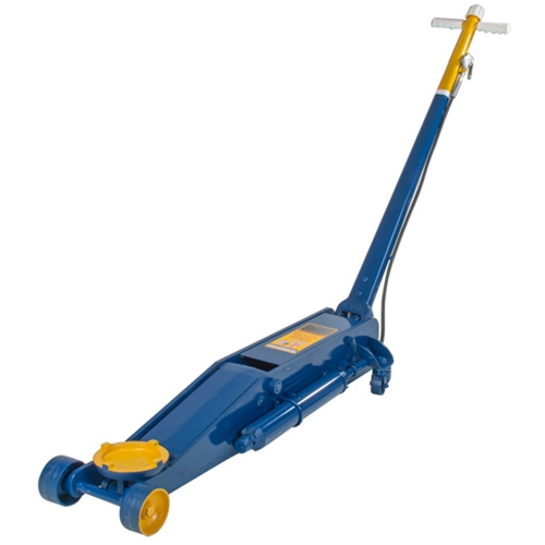 Long cric de ch&acirc;ssis, 4 tonne(s) Capacit&eacute;, 5" Abaiss&eacute;e, 25-3/4" &eacute;lev&eacute;e, Air comprim&eacute;/hydraulique We Share Industrial Supply