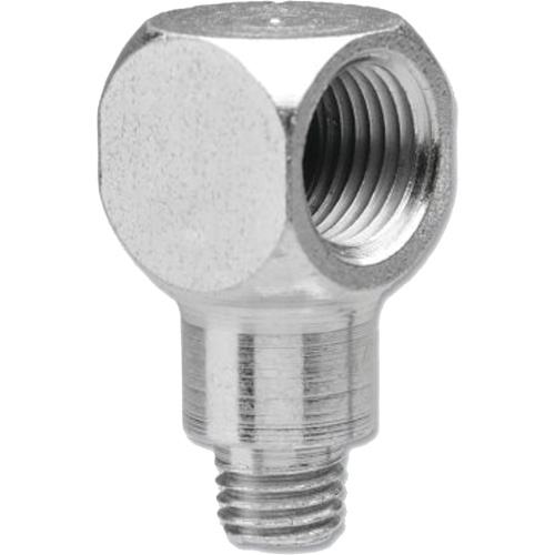 Raccord de graissage avec angle de 90°, Filetage de 1/4"-28 We Share Industrial Supply