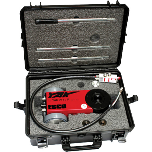 Portable 2-Stage Jack, 11 Ton(s)/22 Ton(s), Air Hydraulic We Share Industrial Supply