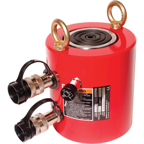 High Tonnage Hydraulic Cylinder, 1.97" Stroke, 100 Ton(s) Capacity, 10000 PSI We Share Industrial Supply