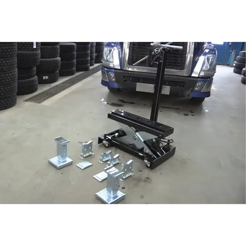 Floor Service Jack, 14 Ton(s) Capacity, 8-1/4" Lowered, 20" Raised, Air Hydraulic We Share Industrial Supply
