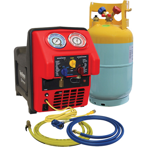 Spark Free Twin Turbo Refrigerant Recovery Machine For R1234Yf We Share Industrial Supply