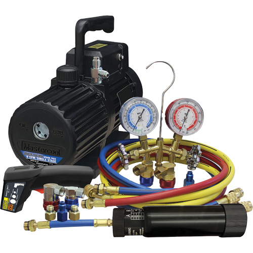 Ensemble combin&eacute; d&eacute;vacuation et de chargement pour R134a/R1234yf? We Share Industrial Supply
