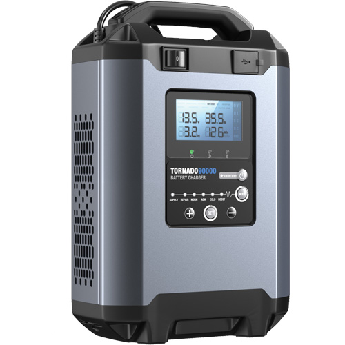 Alimentation stable 90 A et chargeur intelligent 12 V/24 V Tornado90000 We Share Industrial Supply