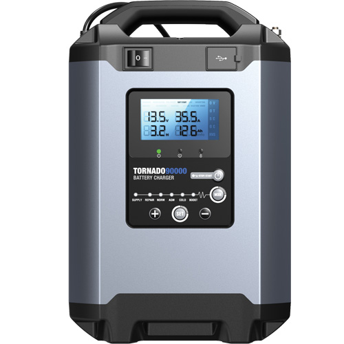Alimentation stable 90 A et chargeur intelligent 12 V/24 V Tornado90000 We Share Industrial Supply