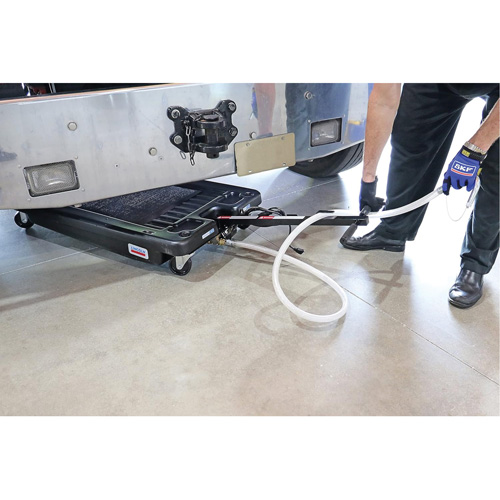 Low Profile Truck Drain with Electric Pump We Share Industrial Supply