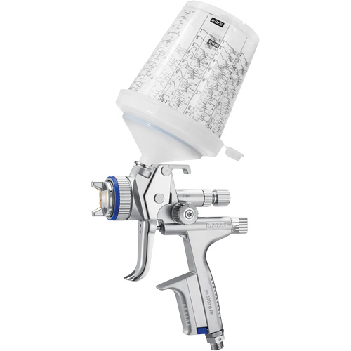 5000 B RP Nozzle 1.2 RPS Paint Spray Gun with Multi-Purpose Cup, 1/4" NPT Air Inlet, 10.24 CFM, 0.3 L/0.6 L/0.9 L Capacity, 0.17 PSI We Share Industrial Supply