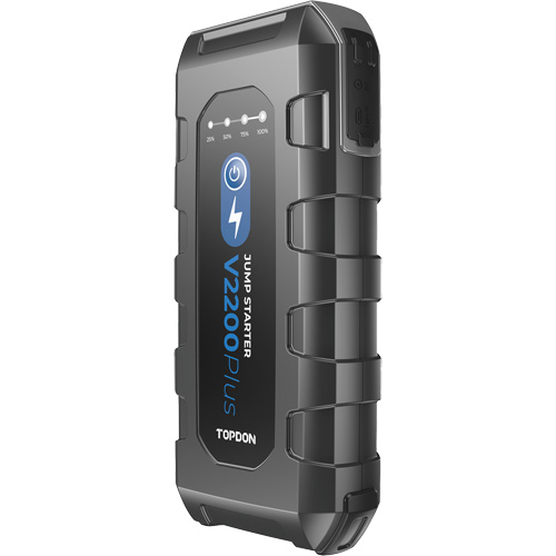 V2200Plus 2-en-1: d&eacute;marreur de secours 2200 A de pointe, testeur de batterie et de syst&egrave;me We Share Industrial Supply