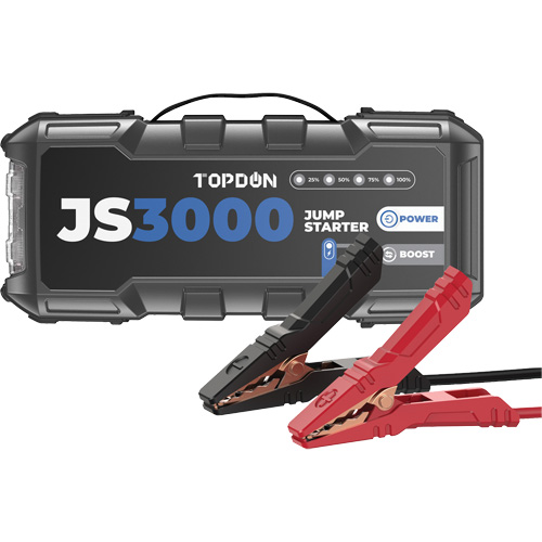 Survolteur, banque d'alimentation et lampe de poche JumpSurge3000 We Share Industrial Supply