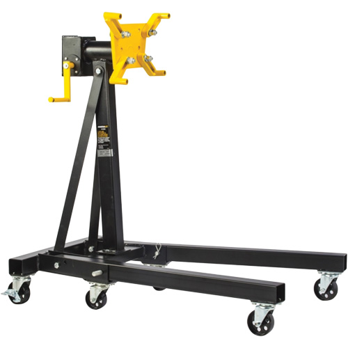 Support pour moteur pliant avec t&ecirc;te pivotante avec capacit&eacute; de 1250 lb, 42-3/4" h We Share Industrial Supply
