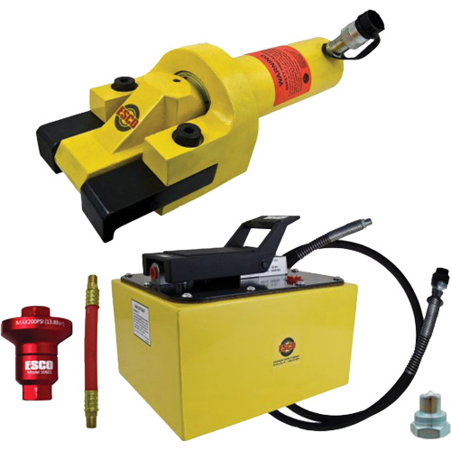 Giant Tire Bead Breaker Kit with 2 Gallon Hydraulic Pump We Share Industrial Supply