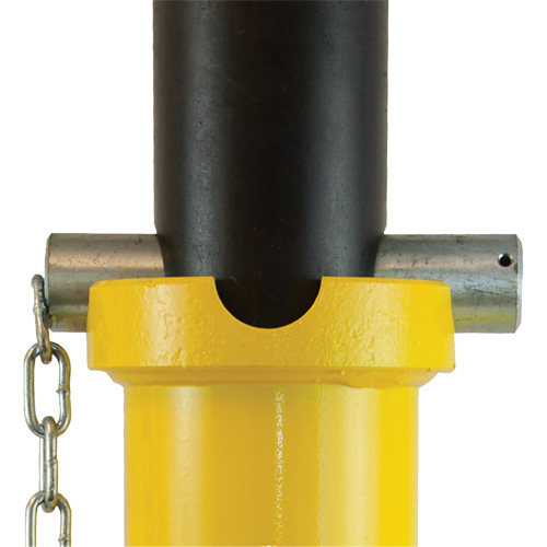 Support de v&eacute;rin &agrave; goupille, Tige verrouillable, Capacit&eacute; de 25 tonnes, 15-3/4" - 26-3/4" h We Share Industrial Supply