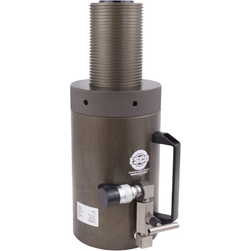 Cric de s&eacute;curit&eacute;, Col verrouillable, Capacit&eacute; de 100 tonnes, 13-37/100" - 19-3/5" h We Share Industrial Supply