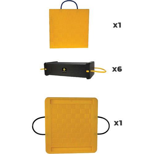 8-Piece CribLok Composite Cribbing System Kit We Share Industrial Supply