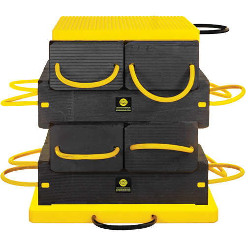 10-Piece CribLok Composite Cribbing System Kit We Share Industrial Supply