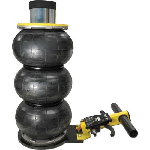 Pro Series 3-Stage Bladder Jack, 2 Ton(s), 22" Raised Height We Share Industrial Supply