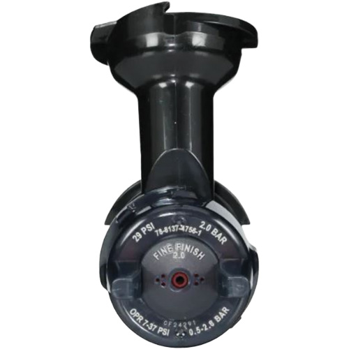 Performance Gravity Fine Finish Atomizing Head - Red We Share Industrial Supply