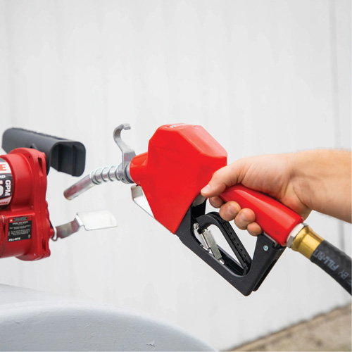 Red Automatic Gasoline Spout Nozzle We Share Industrial Supply